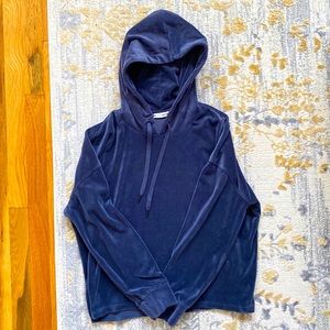 DKNY Sport Velour Hoodie Size M